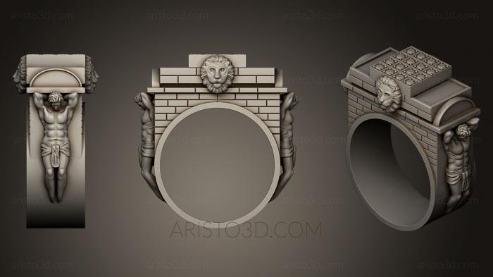 Jewelry rings (JVLRP_0197) 3D model for CNC machine